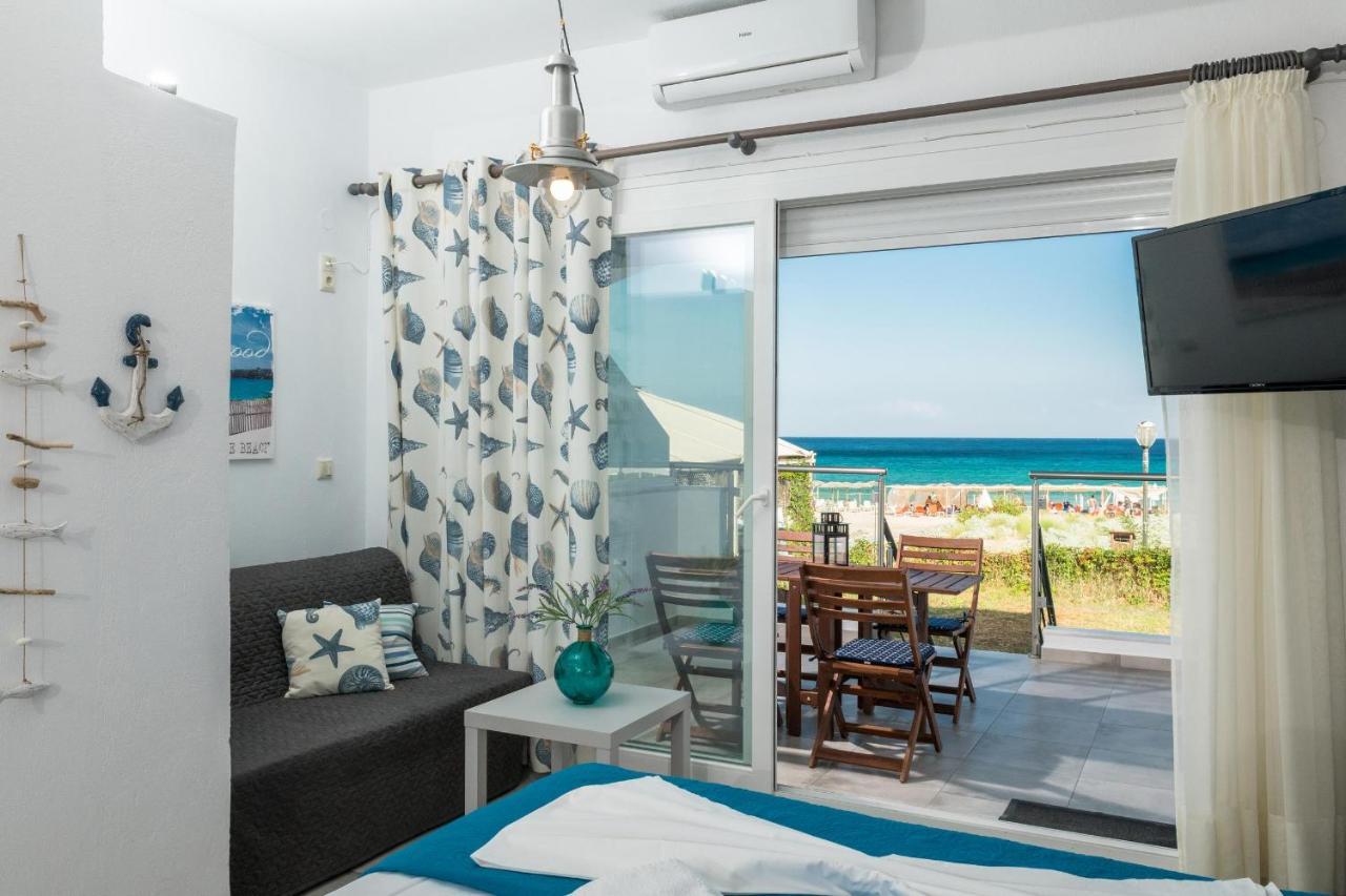 Artemis Beach Apartments Хриси-Амудия Экстерьер фото