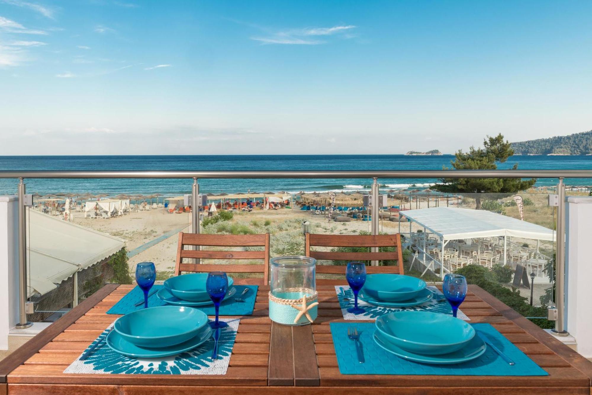 Artemis Beach Apartments Хриси-Амудия Экстерьер фото