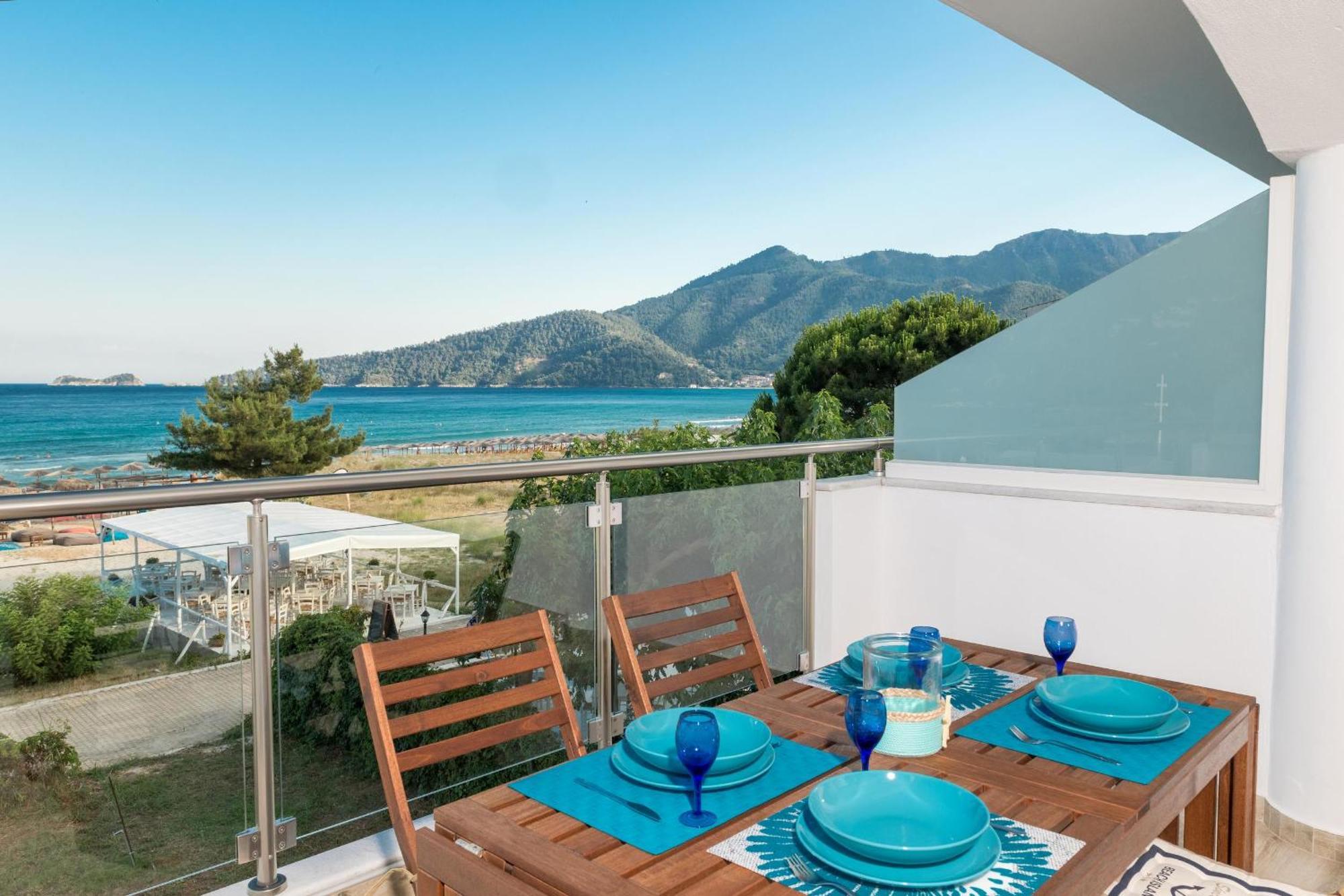Artemis Beach Apartments Хриси-Амудия Экстерьер фото